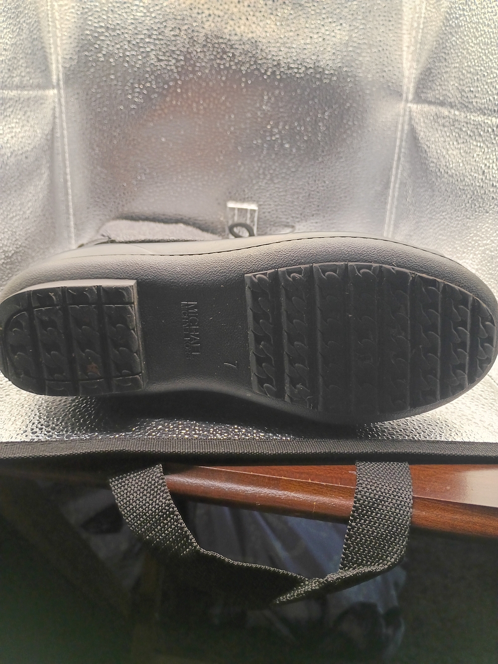 Michael Kors Lace-Up Waterproof Duck Boots - Picture 6 of 6